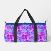 Sac De Sport Bouquet de fleurs d'Hibiscus blanc personnalisé te (Recto)