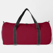 Sac De Sport Bourgogne (couleur solide) (Verso)