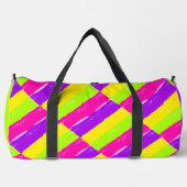 Sac De Sport Bright Neon Peinture Brush Strots | (Recto)