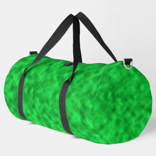 Sac De Sport Bright Shades of Green Abstrait Art Motif (Coin gauche)