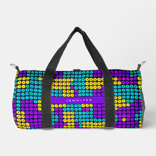 Sac De Sport Briques Colorées Abstraites Modernes Motif Géométr