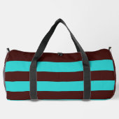 Sac De Sport Brown et Aqua (Verso)