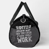 Sac De Sport Bruh, Montre Ton Travail ! (Droite)
