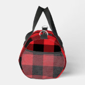 Sac De Sport Buffalo Plaid Red Black Check (Droite)