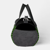 Sac De Sport Buffle noir vert Chèque Monogramme gras (Droite)