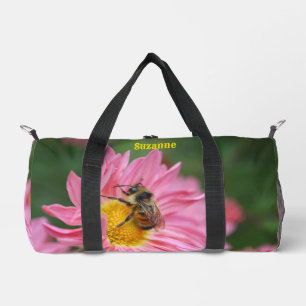 Sac De Sport Bumble Bee On Daisy Flower Personnalisé
