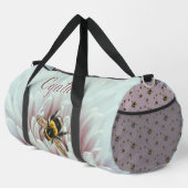Sac De Sport Bumblebees Big Flowers (Coin droit)