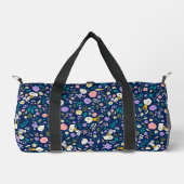 Sac De Sport cacahuètes en Motif de fleurs (Recto)
