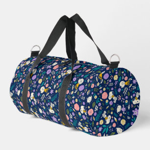 Sac De Sport cacahuètes en Motif de fleurs
