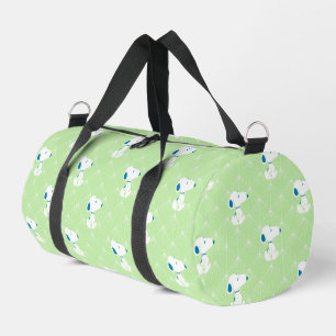 Sac De Sport cacahuètes   Snoopy Green Deco Dreams Motif