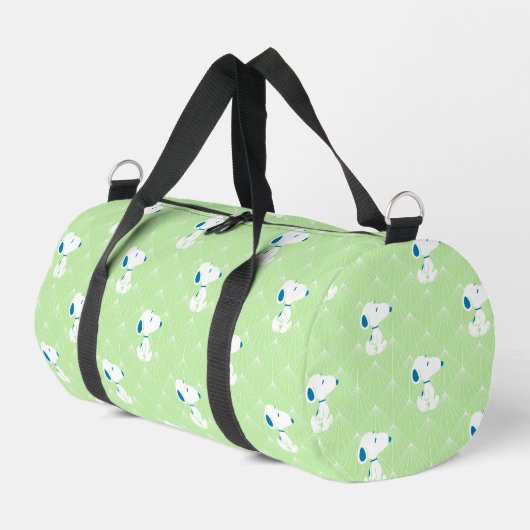Sac De Sport cacahuètes | Snoopy Green Deco Dreams Motif (Coin gauche)