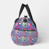 Sac De Sport cacahuètes | Snoopy Purple Surf Motif (Droite)