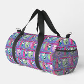 Sac De Sport cacahuètes | Snoopy Purple Surf Motif (Coin droit)