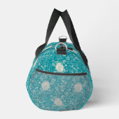 Sac De Sport cacahuètes | Snoopy Turquoise Tropical Beach Motif (Droite)