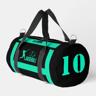 Sac De Sport Cadeau Anniversaire De Baseball, Joueuse De Baseba