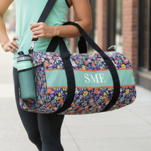 Sac De Sport Cadeau d'anniversaire Fleur Sauvage Jardin Floral