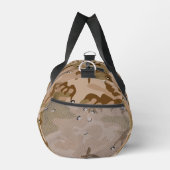 Sac De Sport Cailloux du Camouflage du désert, Votre nom, Perso (Droite)