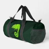 Sac De Sport Caméléon mignon vert (Coin droit)