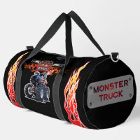 Camion monstre de dessin animé