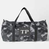 Sac De Sport Camouflage Camo Monogramme Personnalisé (Recto)