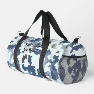 Sac De Sport Camouflage d'hiver fractal