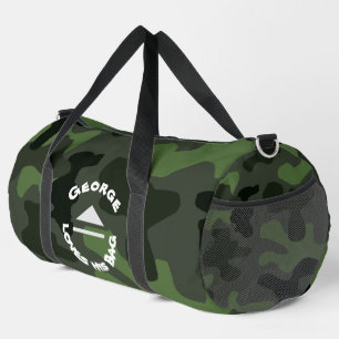Sac De Sport camouflage gris vert foncé no.14 imprimer