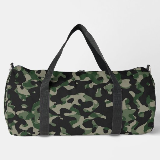 Sac De Sport Camouflage Impression Couper Coudre Grand Duffel S (Recto)