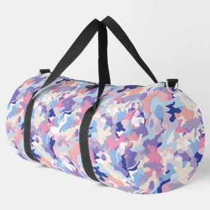 Sac De Sport Camouflage Purple Pastel