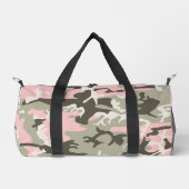 Sac De Sport Camouflage rose et vert, Militaire, Armée (Recto)
