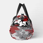 Sac De Sport Camouflage rouge et gris, Militaire, Armée (Droite)