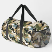 Sac De Sport Camouflage vert foncé (Coin droit)