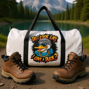 Sac De Sport Canard Quirky : Est-ce que j'ai l'air de me soucie