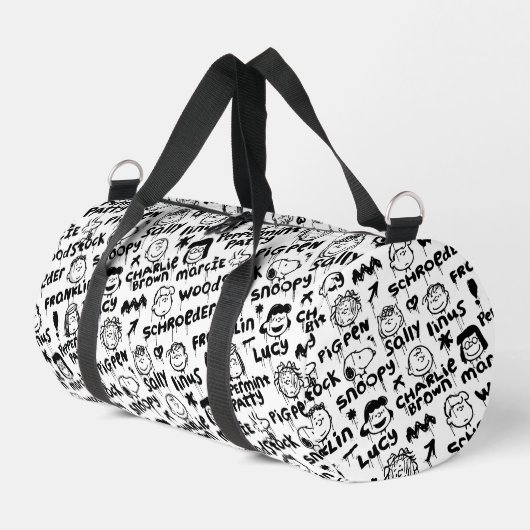Sac De Sport Caractères arachide Motif Graffiti (Coin gauche)