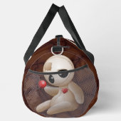 Sac De Sport Caricature de poupée vaudou en amour (Droite)