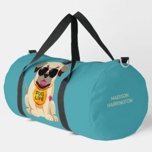 Sac De Sport Carlin Life nom et couleur personnalisés