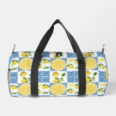 Sac De Sport Carreau de style français au citron élégant et mod (Verso)