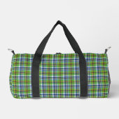 Sac De Sport Carreaux Verts  (Recto)