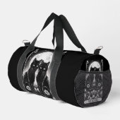 Sac De Sport Carte Tarot Les amateurs Chats Noirs (Coin droit)