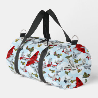 Sac De Sport Cartoon retro airplanes