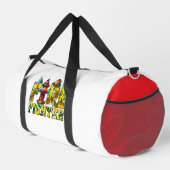Sac De Sport Casque de pompier Hydrant Radio Art (Coin droit)
