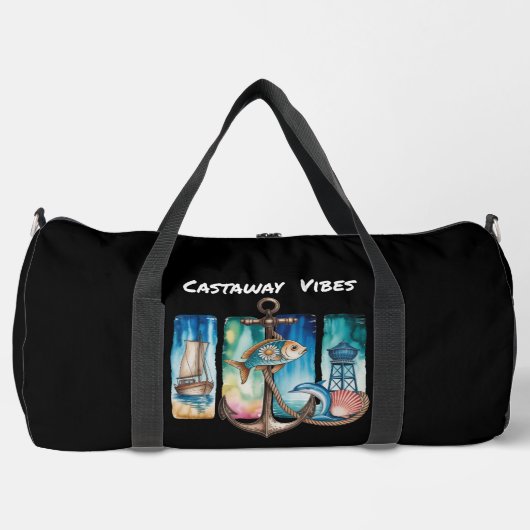 Sac De Sport Castaway Vibes Nautical Adventure (Recto)