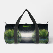Sac De Sport Cattails Dans Mist Personnalisé (Recto)