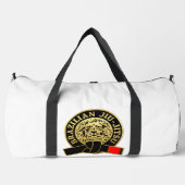 Sac De Sport Ceinture noire brésilienne Jiu-Jitsu plaquée or (Recto)