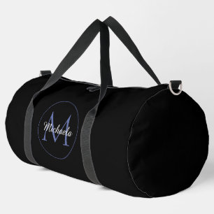 Sac De Sport Cercle minimal moderne nom initial monogramme mode