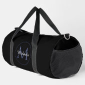 Sac De Sport Cercle minimal moderne nom initial monogramme mode (Coin droit)