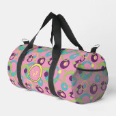 Sac De Sport Cercles roses funky (Coin droit)