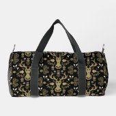 Sac De Sport Cerf d'art populaire scandinave (Verso)