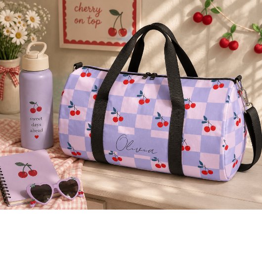Sac De Sport Cerises rouges sucrées