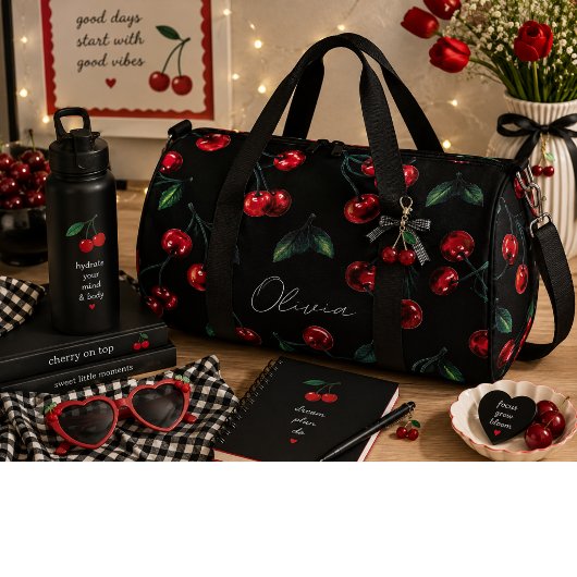 Sac De Sport Cerises rouges sucrées
