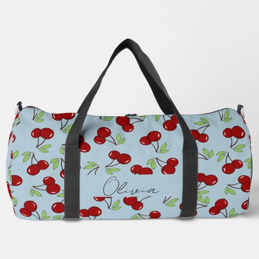 Sac De Sport Cerises rouges sucrées (Recto)
